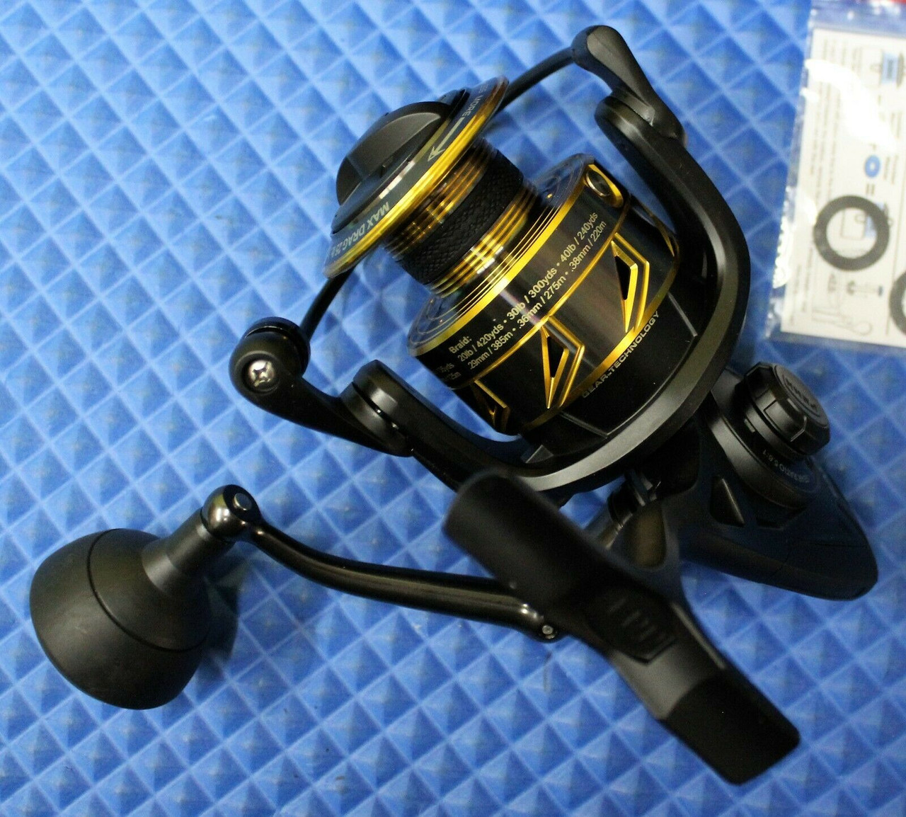 penn BATTLE III BTL III 6000HS 8000 full metal spinning fishing reel