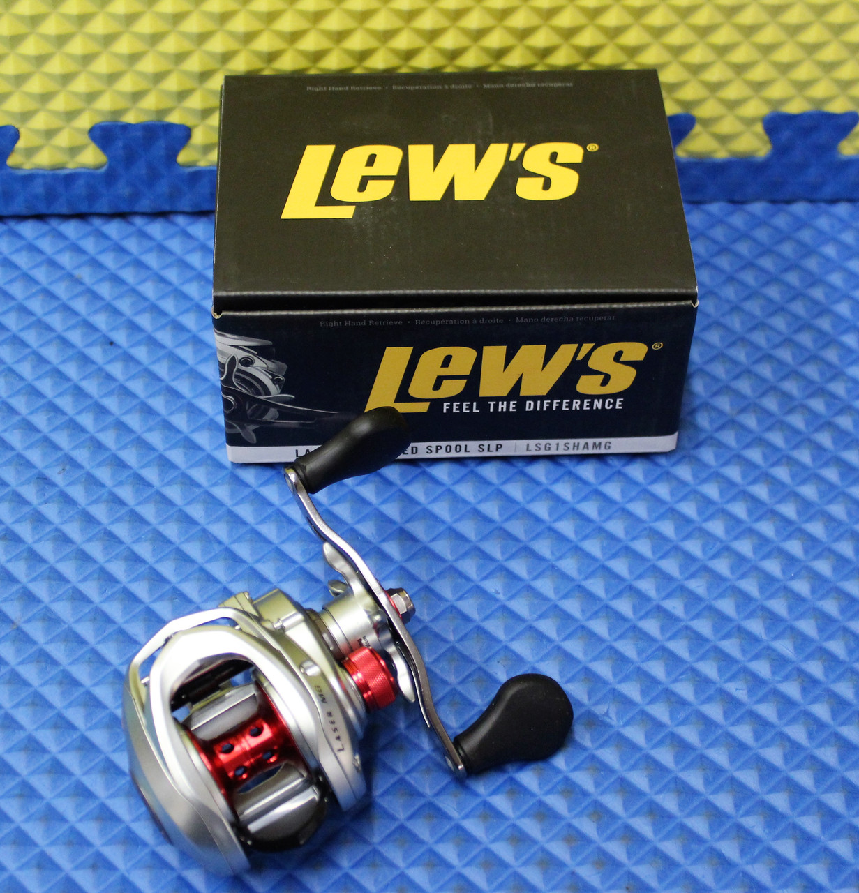Lew's Laser MG Speed Spool SLP Baitcaster Reel LSG1SHAMG