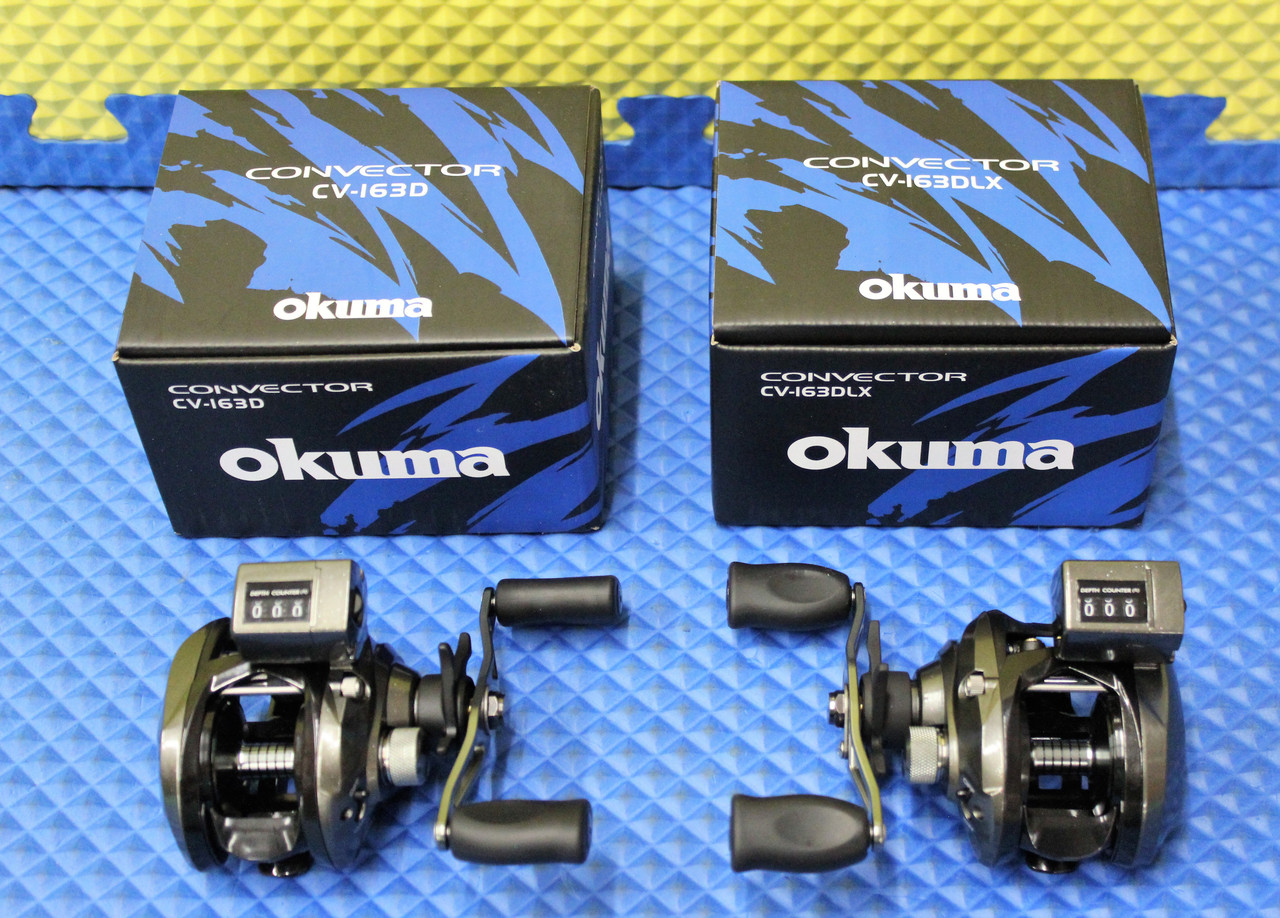 Okuma Convector Low Profile Line Counter Reel - CV-354D