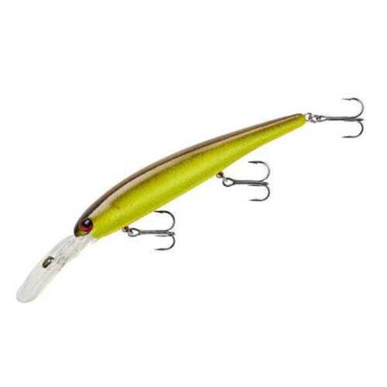 Bandit Walleye Deep Chartreuse Black Stripes