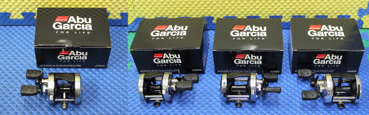 Abu Garcia Ambassadeur Classic Baitcast Round Reels C3