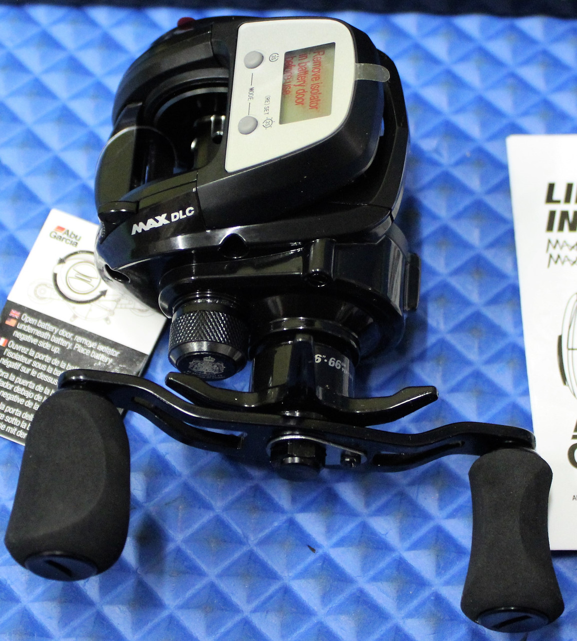 Abu Garcia MAX DLC Low Profile Baitcast Reel With Digital Line Counter MAXDLC CHOOSE YOUR MODEL! Abu Garcia MAX DLC Low Profile Baitcast Reel With Digital Line Counter MAXDLC CHOOSE YOUR MODEL!
