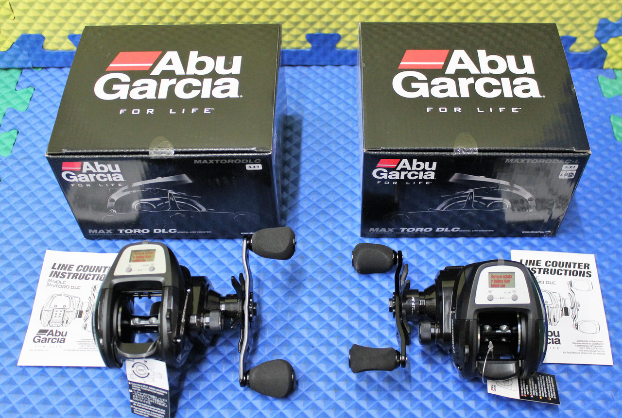 Abu Garcia MAX TORO DLC Low Profile Baitcast Reel With Digital