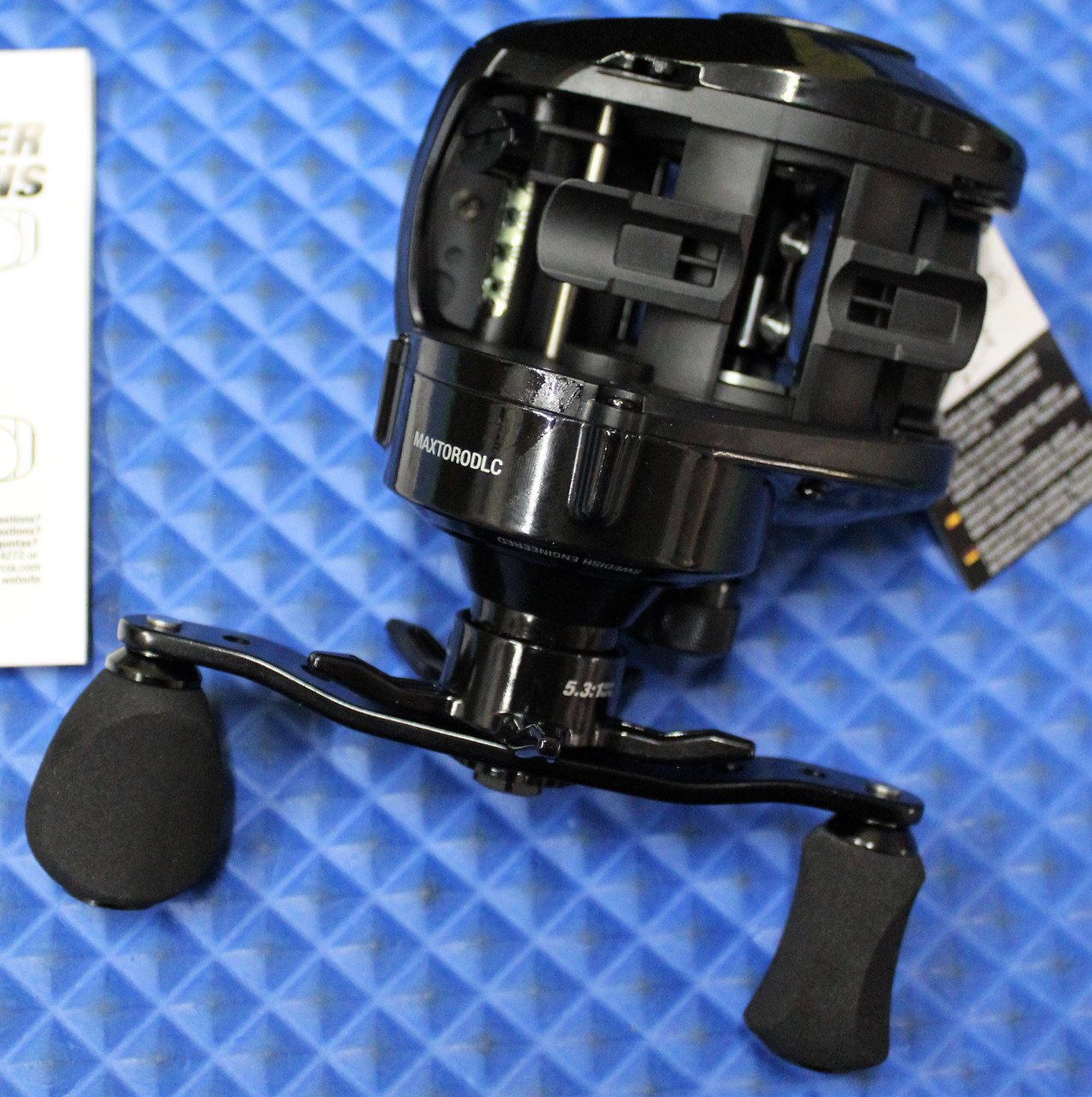 Abu Garcia MAX TORO DLC Low Profile Baitcast Reel With Digital Line Counter  Reel Size 50LP MAXTORODLC CHOOSE YOUR MODEL!