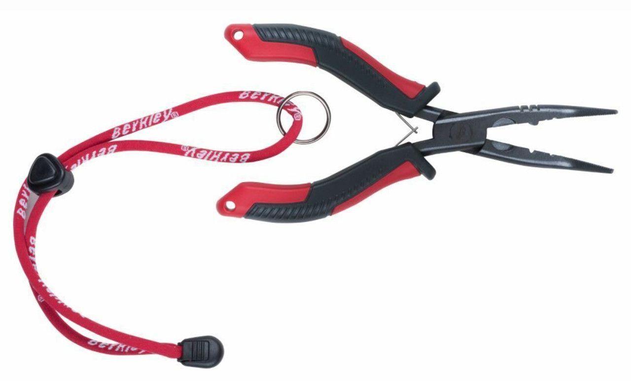 Berkley 6 In (15 cm) XCD Straight Nose Pliers w/Lanyard BFGSNP6 1402791