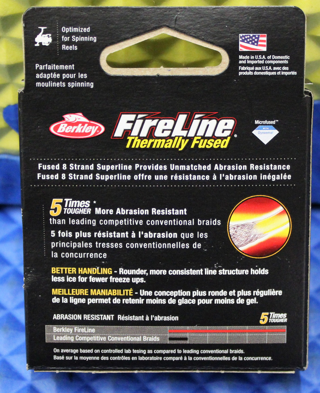 Berkley FireLine Thermally Fused Tough 50 YD BUFLPS-GG Flame Green