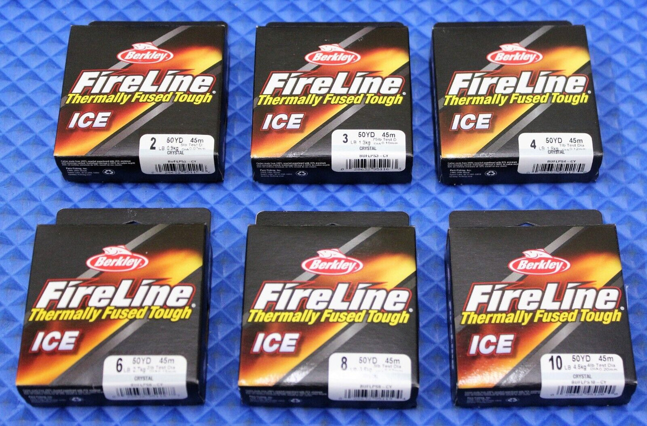 Berkley FireLine Thermally Fused Tough 50 YD BUFLPS-CY Crystal