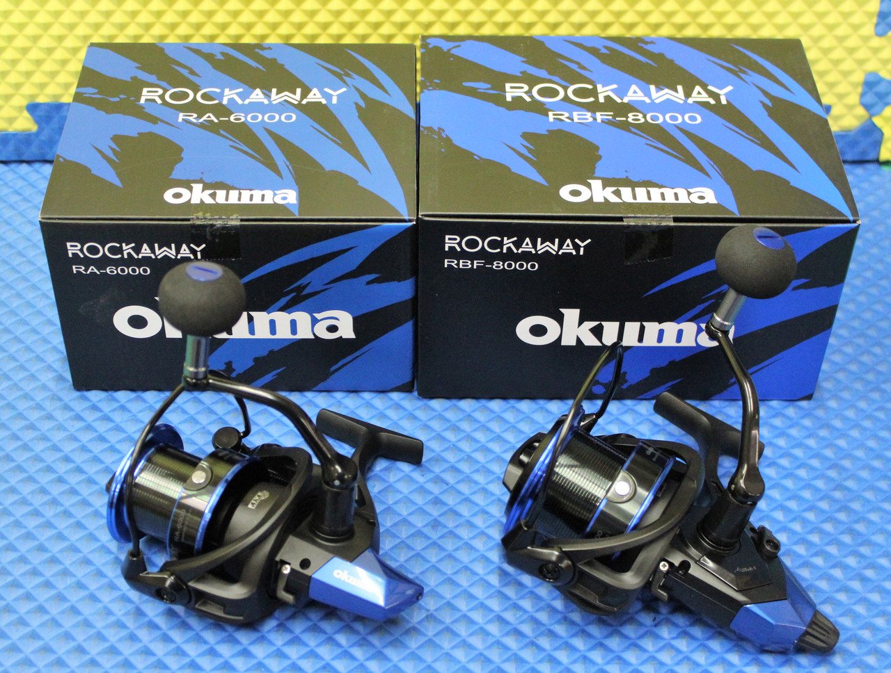 Buy Okuma Rockaway 6000 Spinning Fishing Reel - 5 Bearing Long Cast Surf  Reel Online