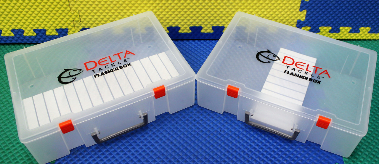 Gibbs Delta Tackle Flasher Storage Box CHOOSE YOUR SIZE!