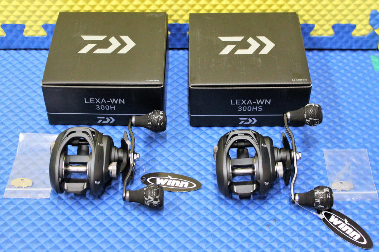 Daiwa Baitcast Reels LEXA-WN LX-WN300H-CHOOSE YOUR