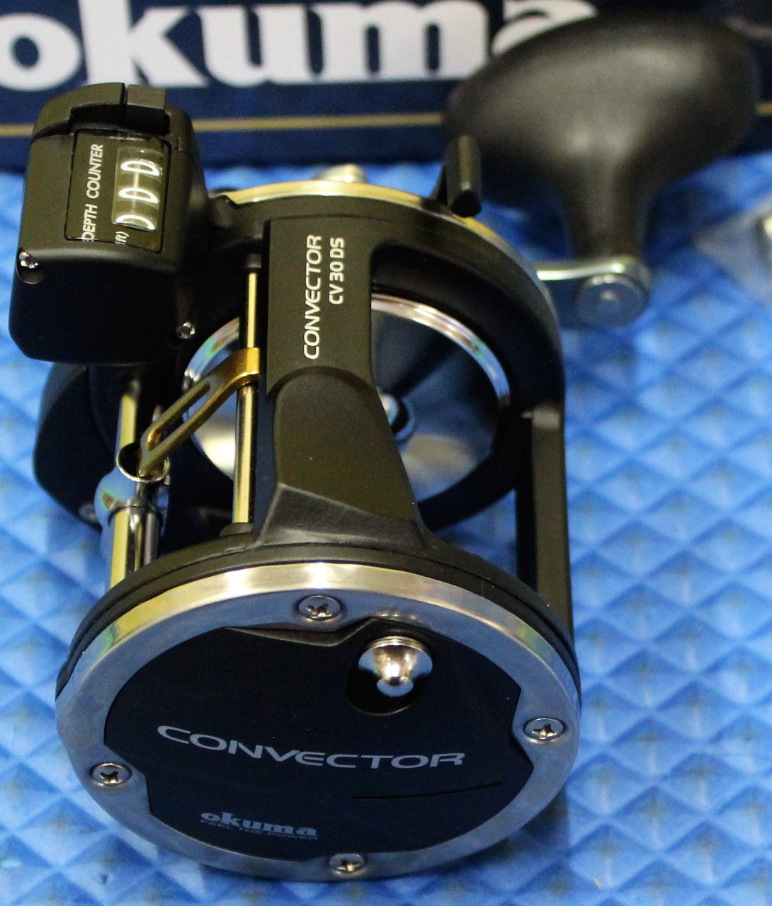 Okuma CV-30DS Convector High-speed Fishing Reel Convector Line Counter High Speed Reel