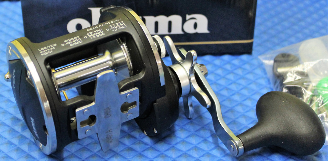 Okuma Convector CV 45D Line Counter Trolling Reel - La Paz