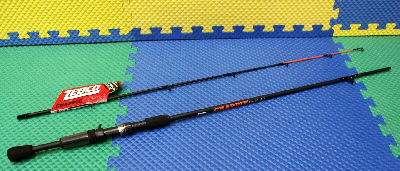 Zebco Crappie Fighter Casting Rod 6' 0 Zebco Crappie Fighter Casting Rod 6' 0