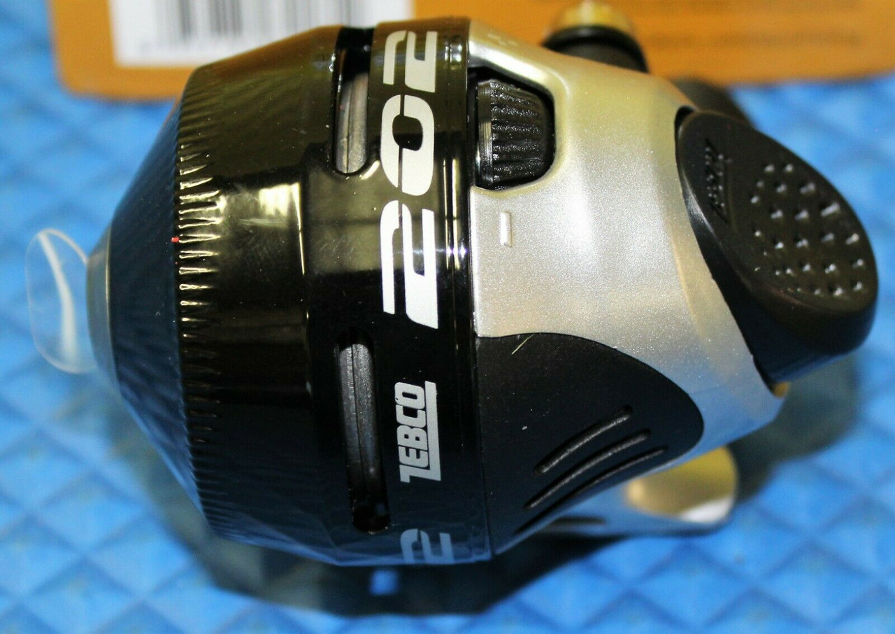 Zebco 202 Spincast Reel Pre-Spooled with 10lb/100yd Mono 202KBK