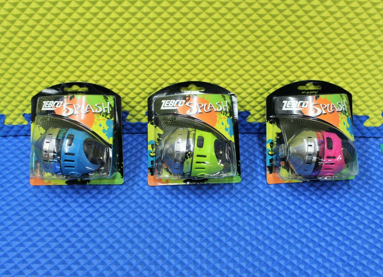 Zebco Splash Spincast Reel Pre-spooled 10LB 100YD ZS4593 CHOOSE