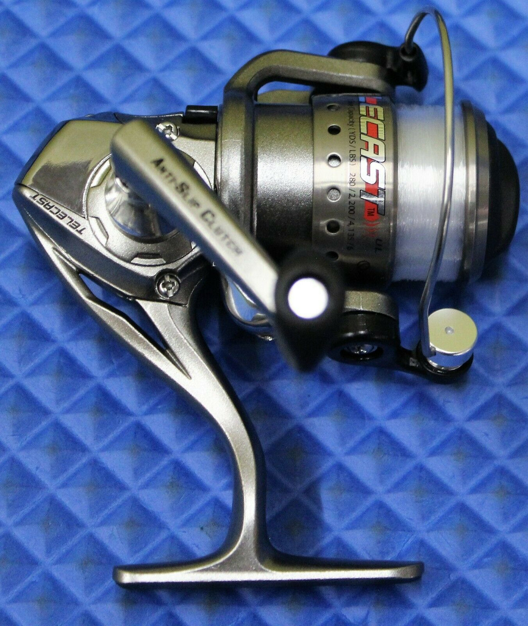 Zebco Quantum QXUL Telecast Pre-Spooled Spinning Reel 4lb/200yd
