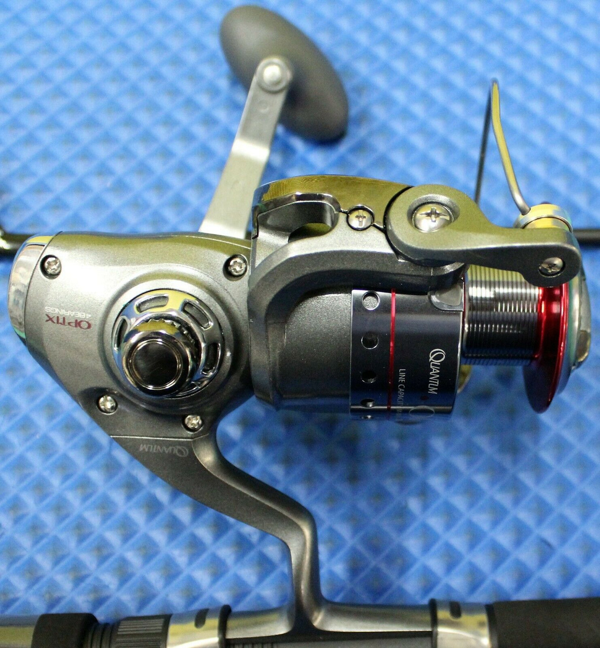 Brand New Quantum Optix Spinning Fishing Reel, Size 60 for Sale