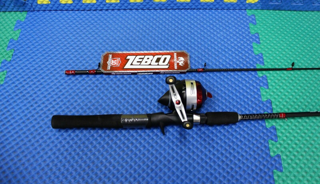 Zebco Spincast Combo Rhino Tough 6' M With RSC3 Reel Pre-spooled
