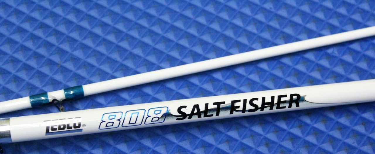 Zebco Salt Fisher 808 Spincast Reel With MH Casting Rod