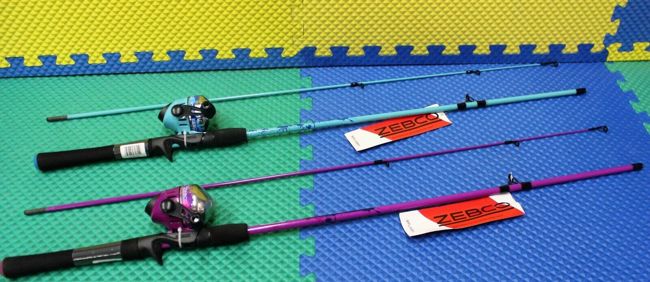 Zebco Splash Spincast Reel & 6' Casting Rod Combo SPLSC602MB