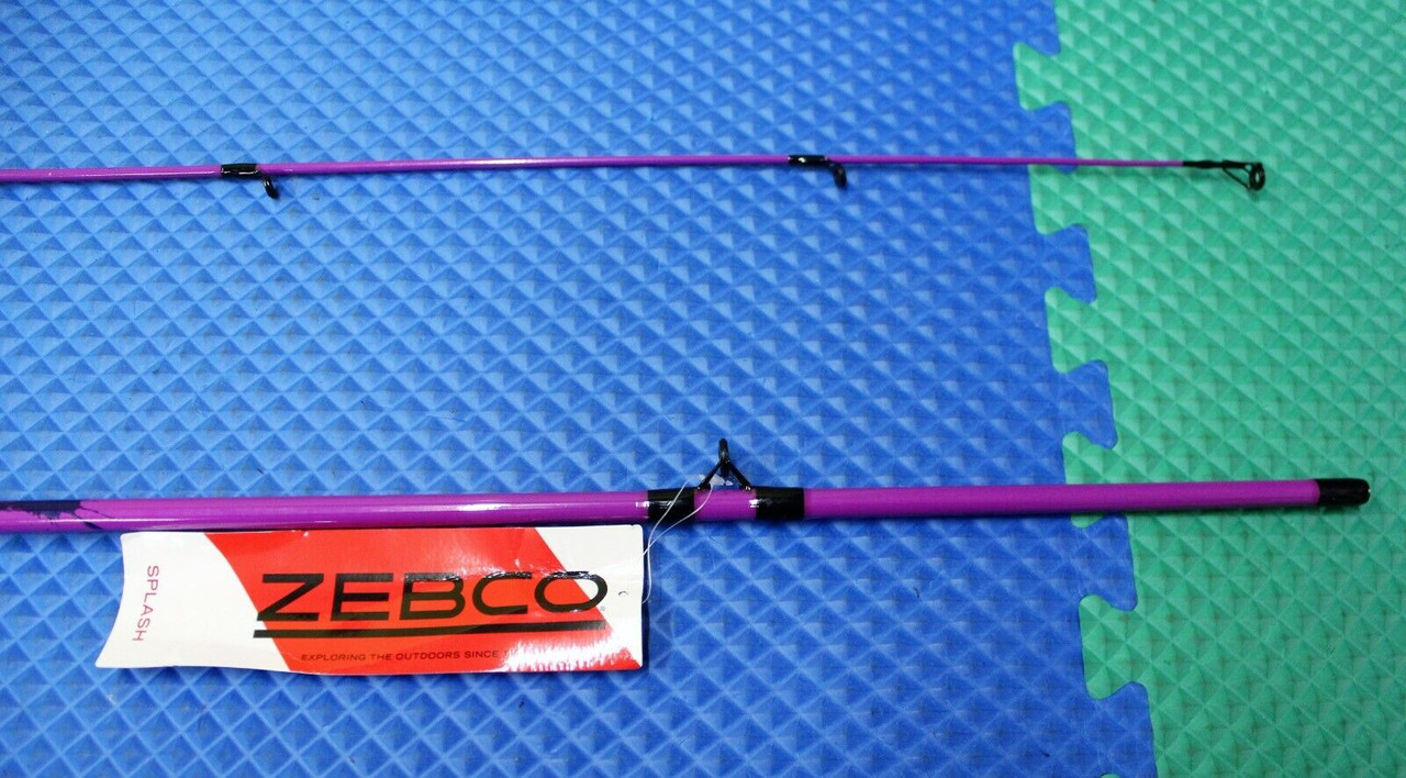 Zebco Splash Spincast Reel & 6' Casting Rod Combo SPLSC602MB CHOOSE YOUR  COLOR!