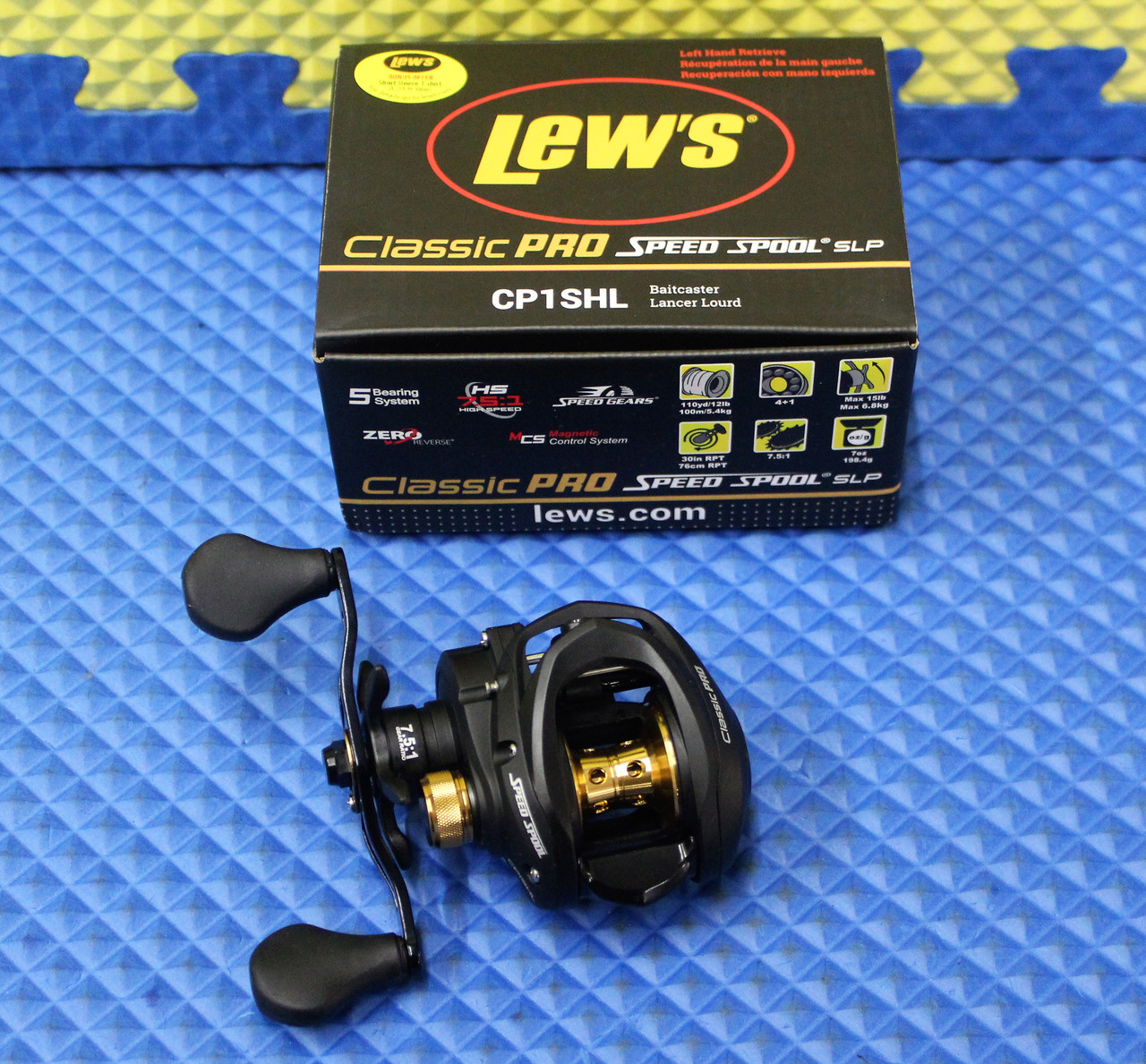 Lew's Classic Pro Speed Spool SLP 7.5:1 左手用 ベイト