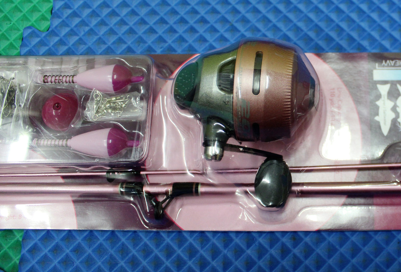 Zebco 202 Lady Spincast Combo Kit