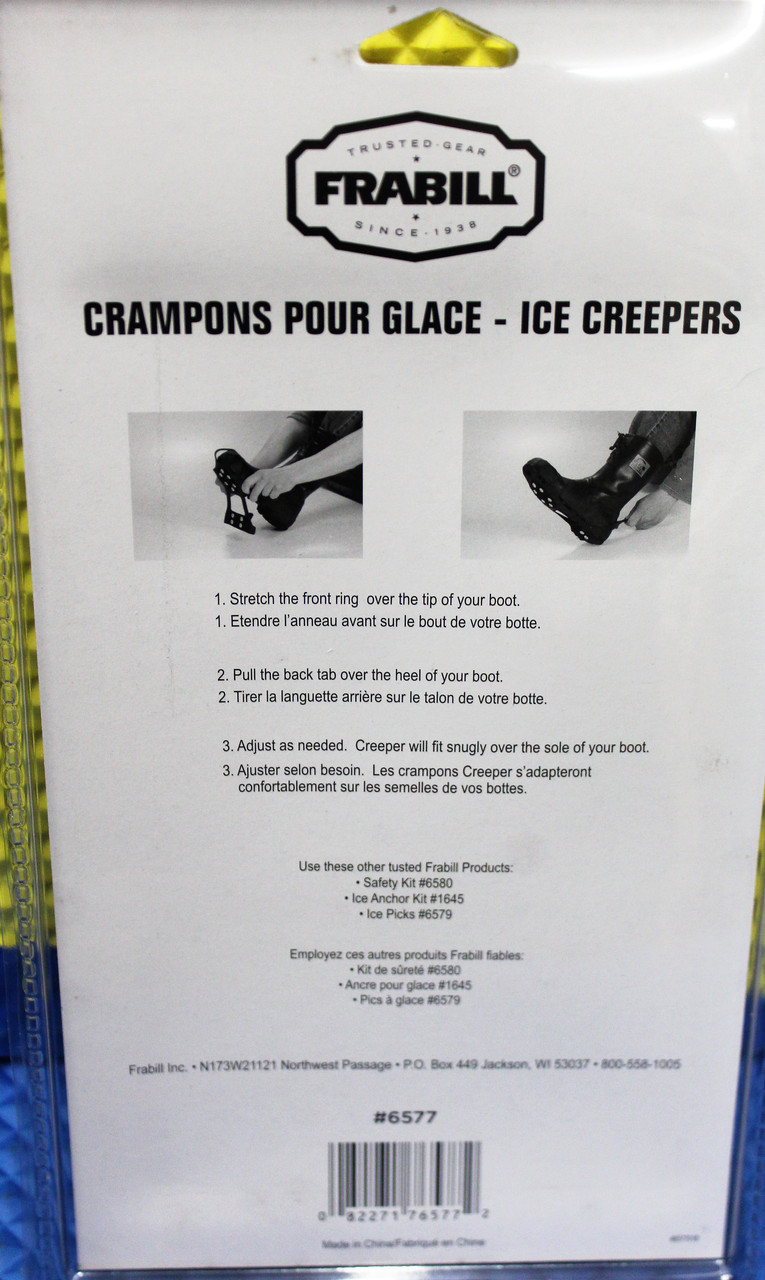 Frabill Large Deluxe Ice Creepers 3 Portable Frabill Ranger XL Twin Ice ...