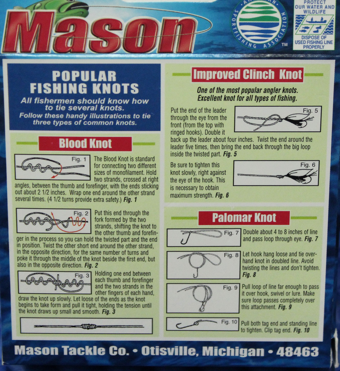 Mason Great Water Braid Fishing Line