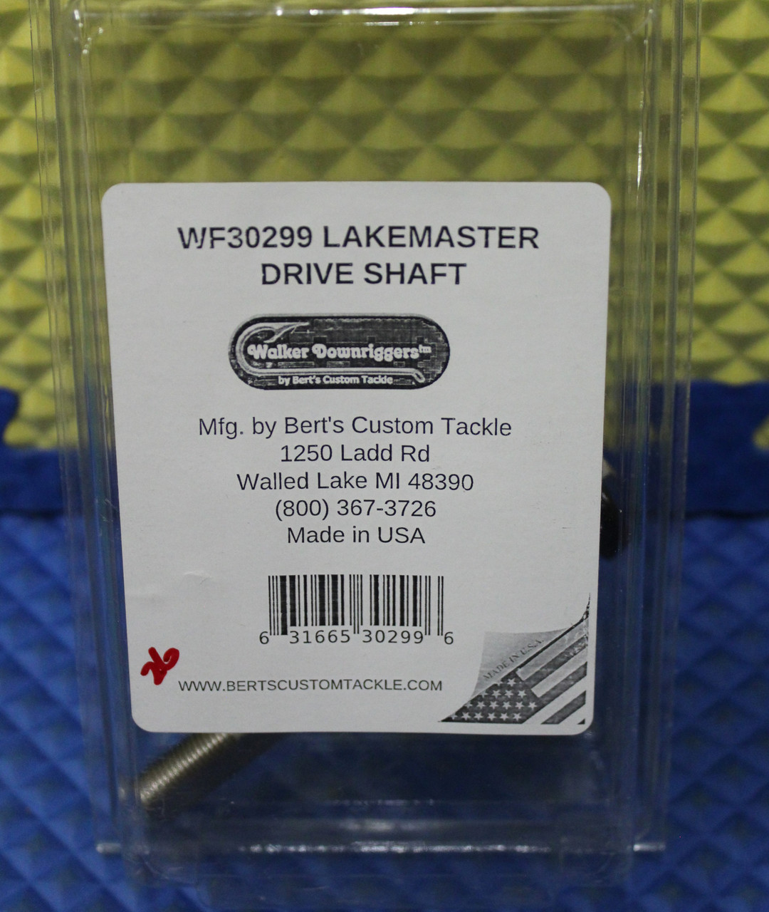 Walker Downriggers LLSR-01-SUB Lakemaster Drive Shaft Assembly WF30299