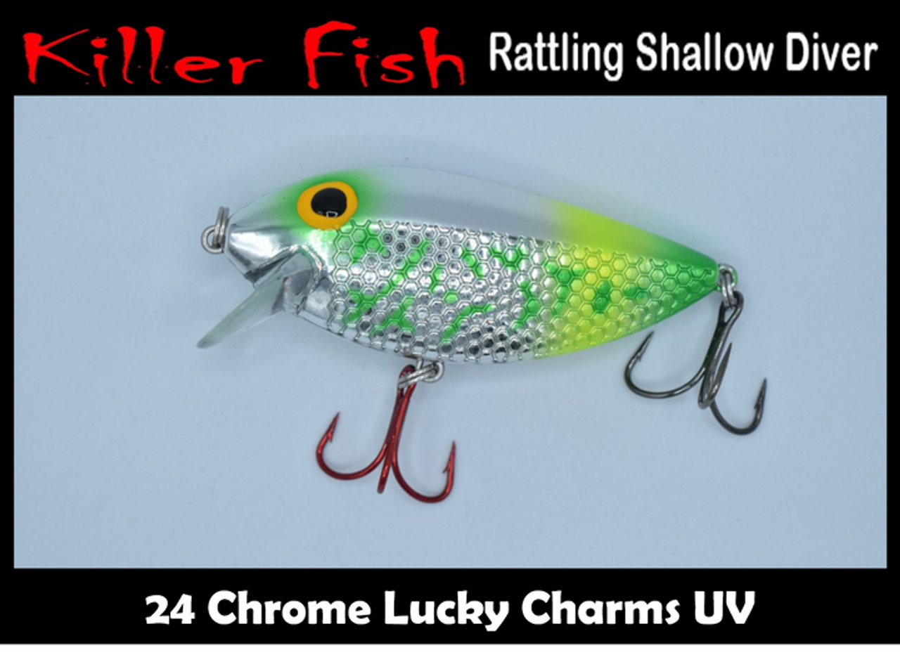 Killer Fish 2.75 Rattling Shallow Diving Crankbait by Ice Strong