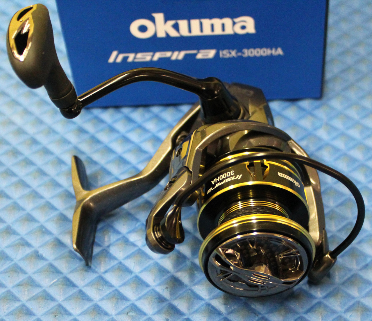 Okuma Inspira Carbon Frame Lightweight Spinning Reel, Blue- ISX-20B :  Sports & Outdoors 