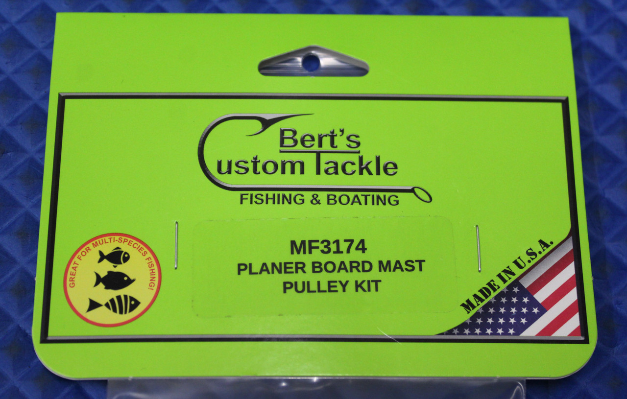 Bert's Custom Tackle Planer Board Mast Pulley Kit MF3174