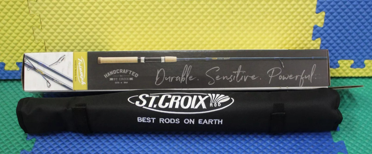 St. Croix Triumph Travel 4-Piece Spinning Rods TSR-4 CHOOSE YOUR
