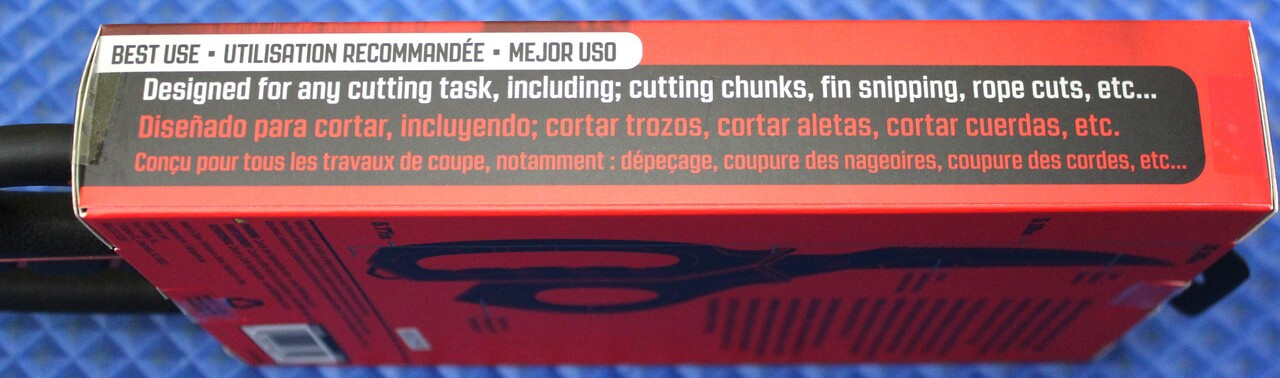 Ugly Stik 11" Marine Shears Ugly Tuff Grip Sheath Included USTOOLSMS 1522580