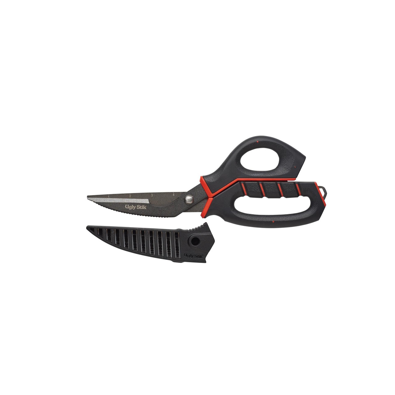 Ugly Stik 11" Marine Shears Ugly Tuff Grip Sheath Included USTOOLSMS 1522580