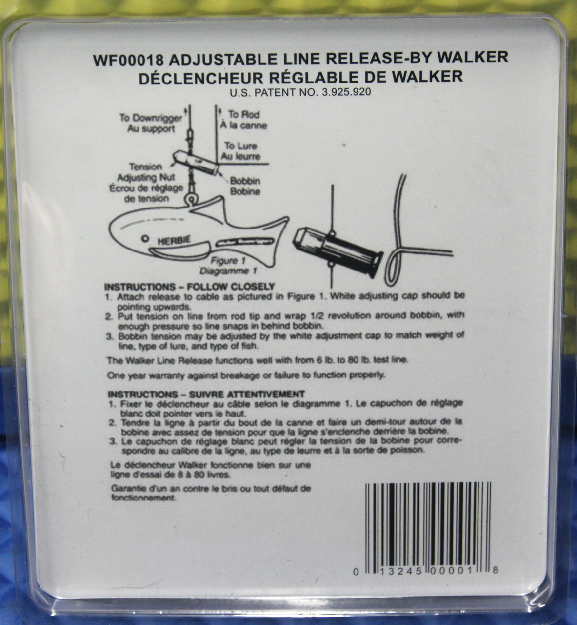 Adjustable Line Release WF00018 (LR)