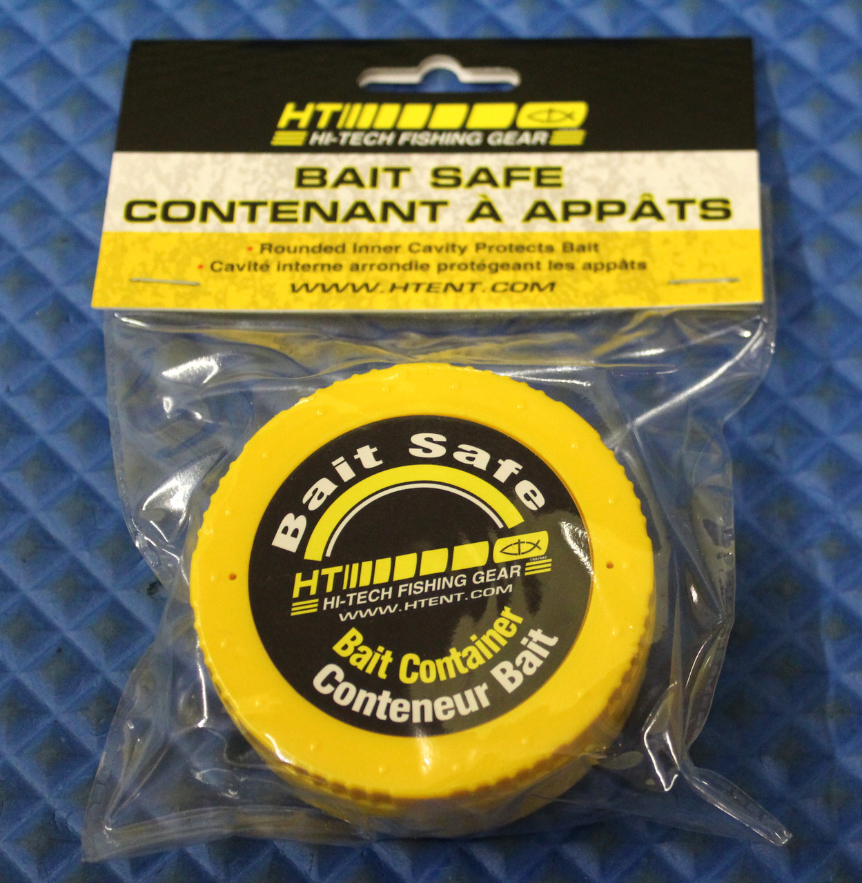 HT Bait Safe Bait Container Yellow HCBC-3
