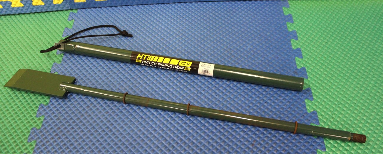 HT HI-Tech Fishing Gear Ice Sud Bar Green 2-Piece 54" HTIC-2