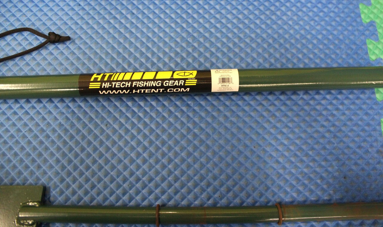 HT HI-Tech Fishing Gear Ice Sud Bar Green 2-Piece 54" HTIC-2