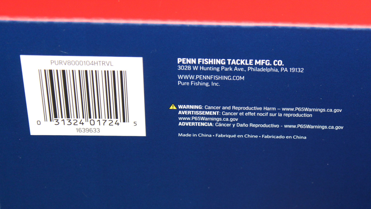 PENN Pursuit V Saltwater 10' 4-Piece Heavy Spinning Surf Travel Combo PURV8000104HTRVL 1639633