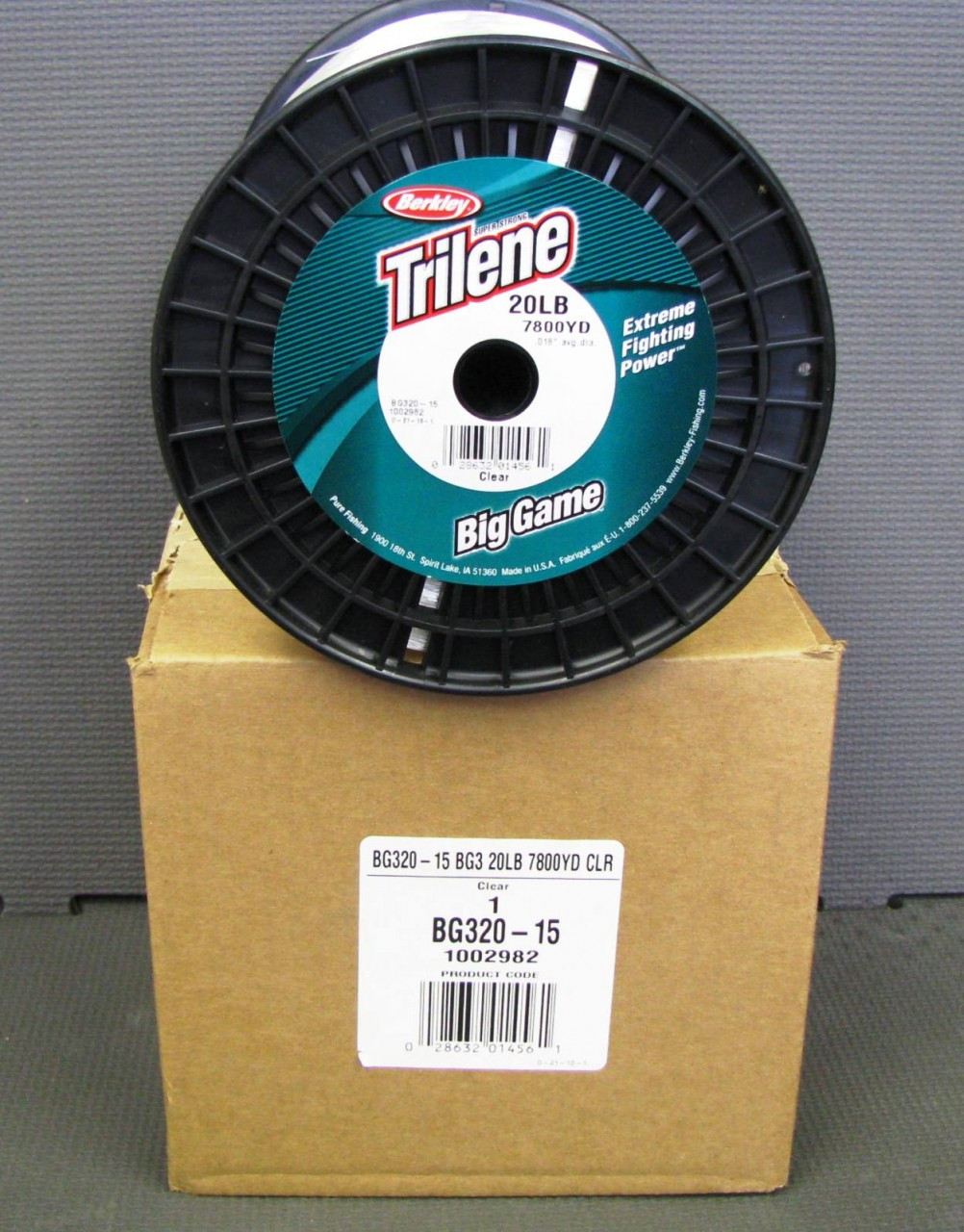  Berkley Trilene Big Game 1/4 lb Spool, 30 lbs, 5280