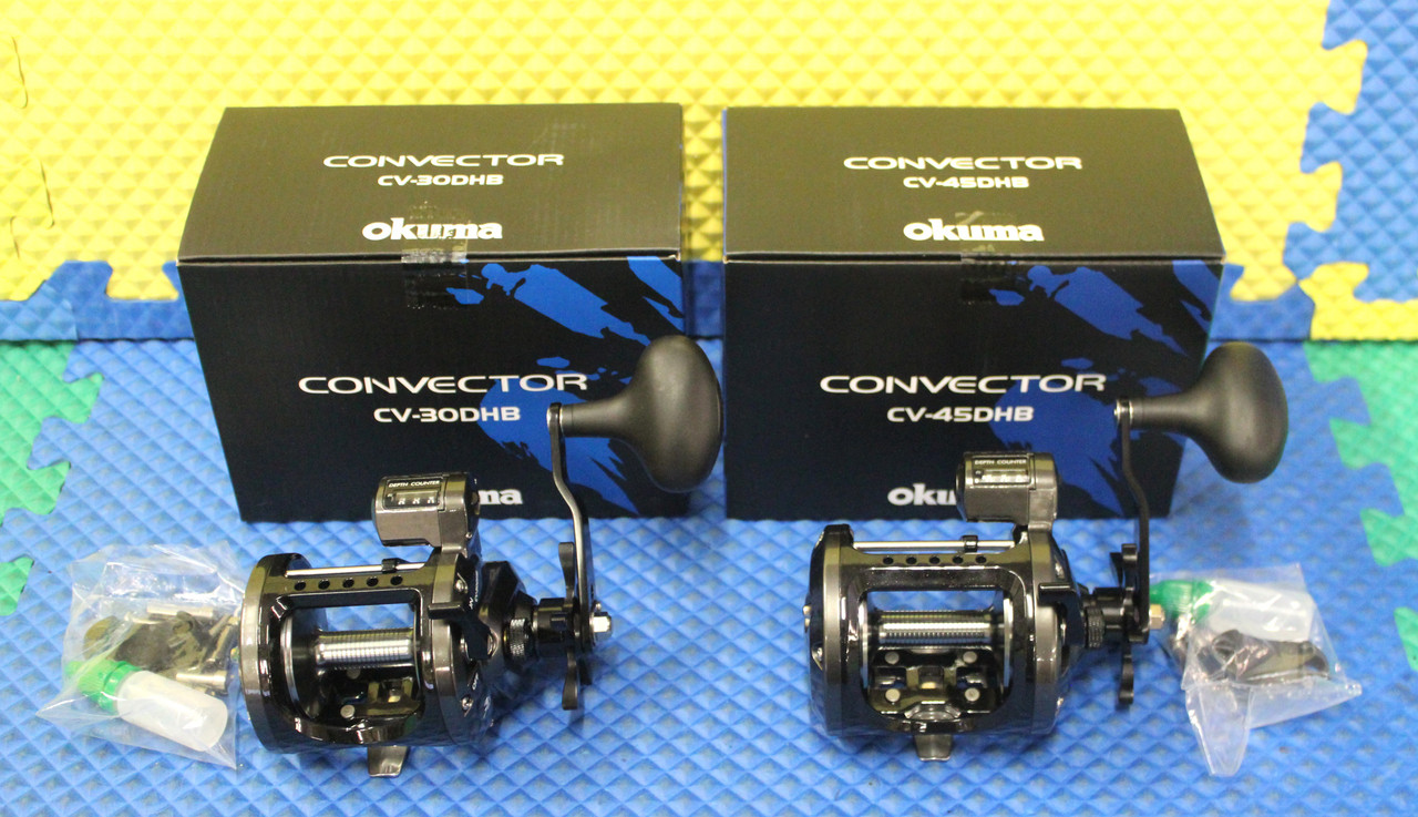 Okuma Convector Line Counter Reels CV-DHB High Speed Series CHOOSE YOUR MODEL!