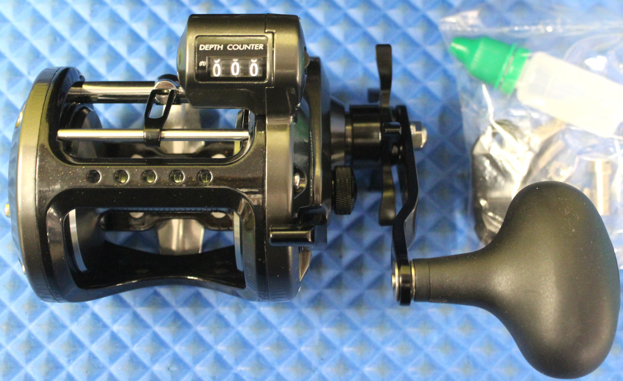 Okuma Convector Star Drag Line Counter Trolling Reel HIGH SPEED With Dragmaster Drags CV-45DHB