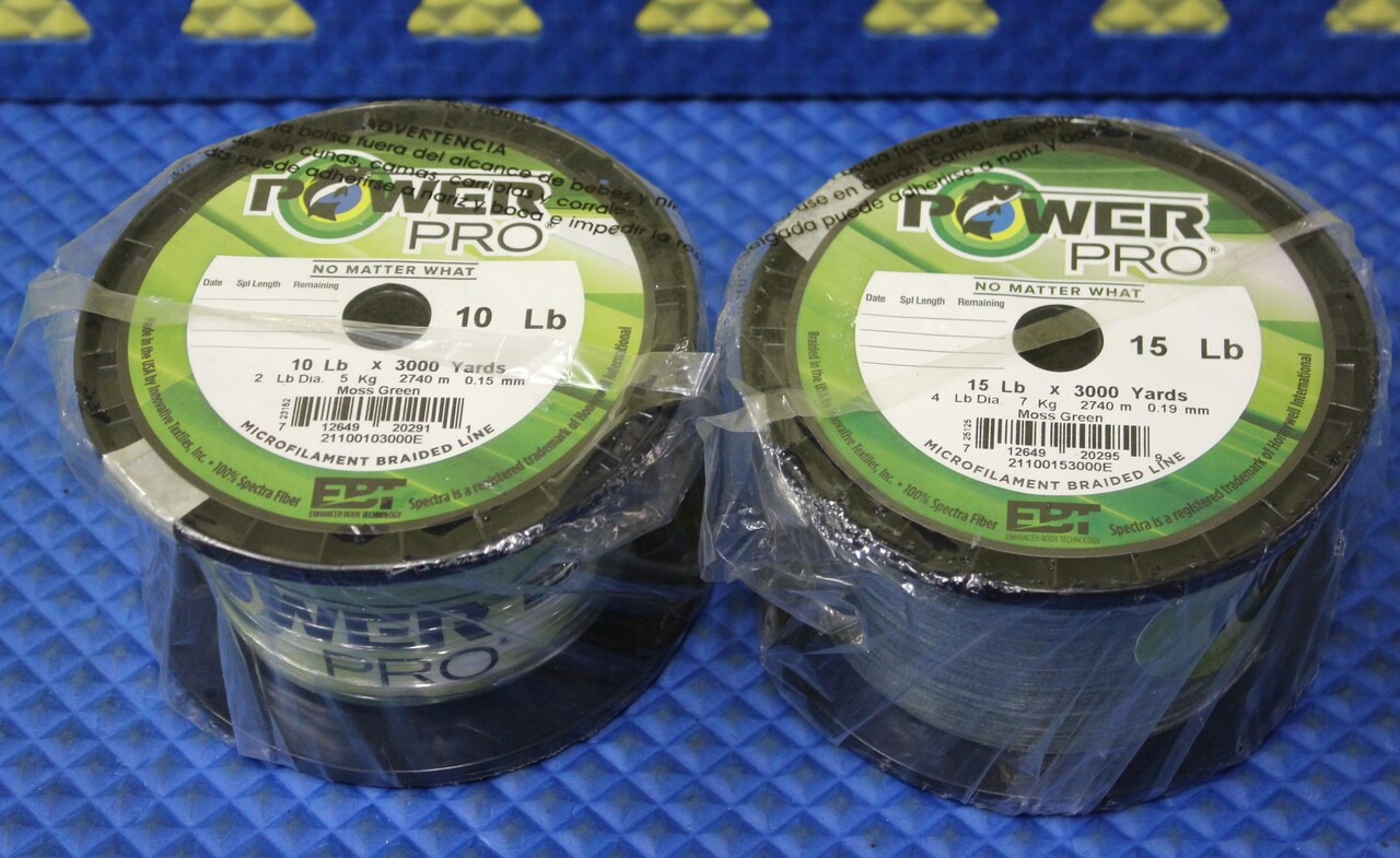  Power Pro Microfilament Moss Green 3000YDS CHOOSE YOUR LINE WEIGHT