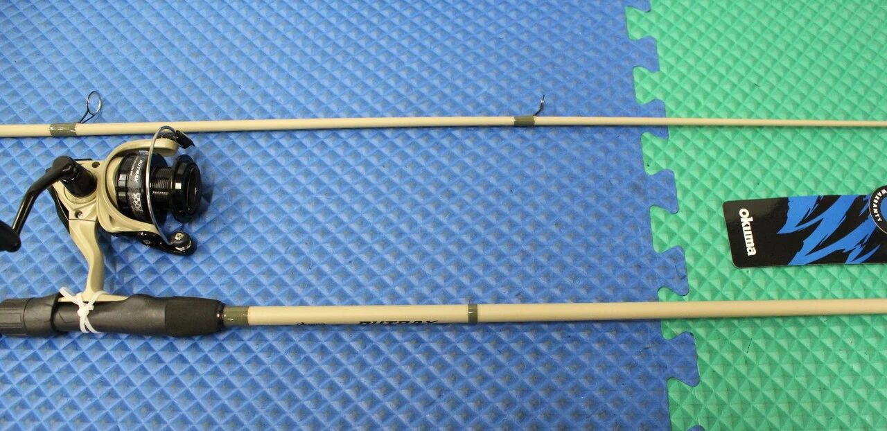 Okuma Outrax Spinning Rod Combo OR-702M-3000-A CHOOSE YOUR COLOR!