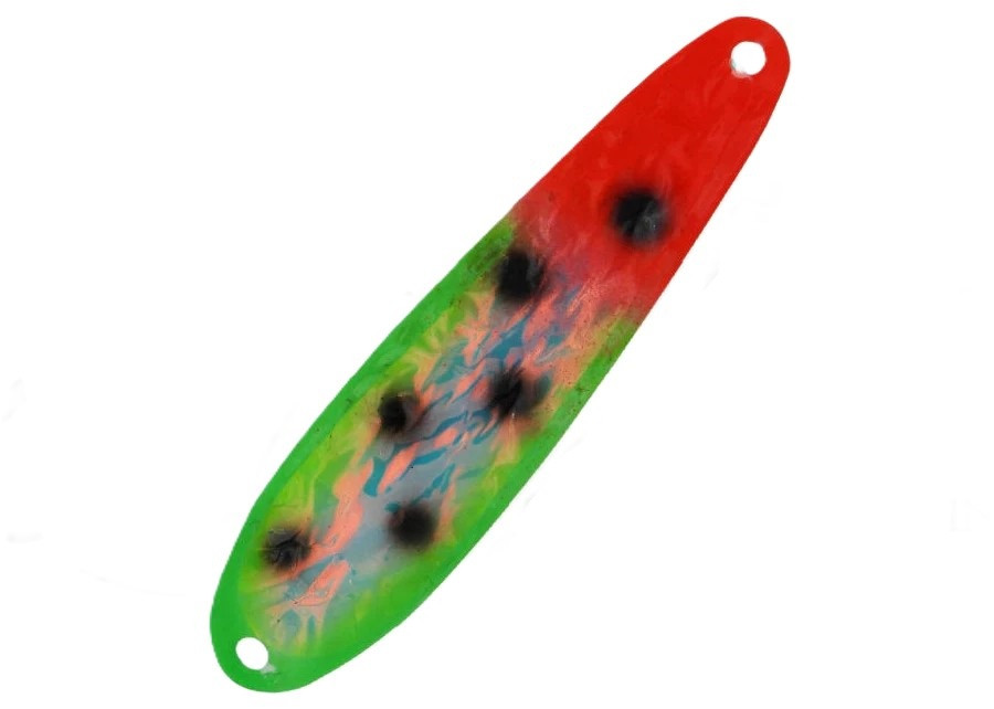 Yeck Zipper Series Lure Trolling Spoon Super UV Glow YG 66 CHOOSE