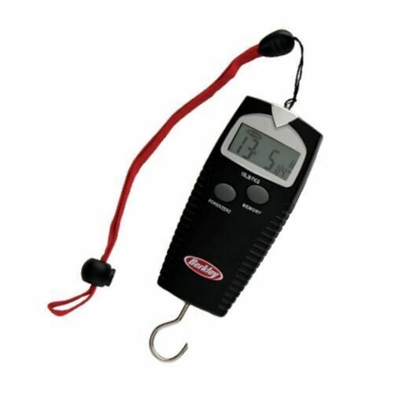 Berkley 1318379 Black Portable Digital 50 LB Fishing Scale W/ 10 Weight  Memory for sale online