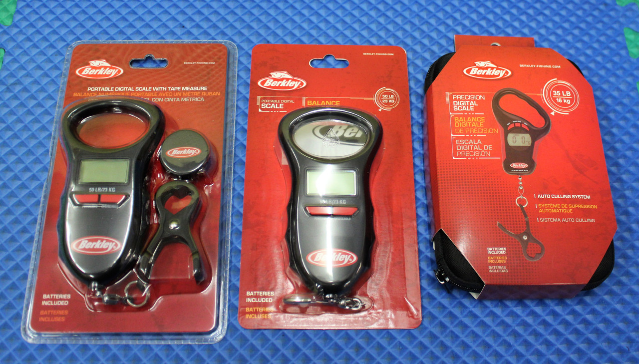Berkley Digital Fish Scale with Tape-50,Black