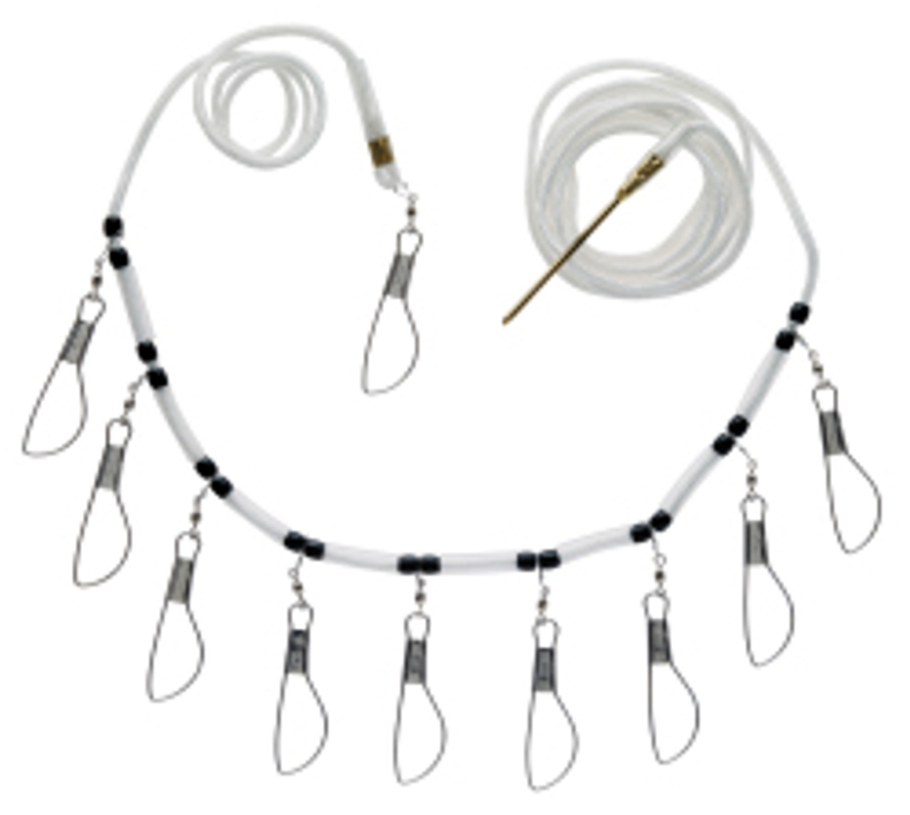 BERKLEY 15 FOOT DELUXE CORD STRINGER WITH STAINLESS STEEL SNAPS #BADCS15